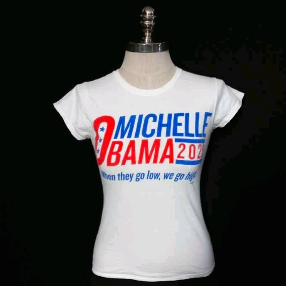 Women's Michelle Obama 2020 tshirt sz:Small - Picture 1 of 2